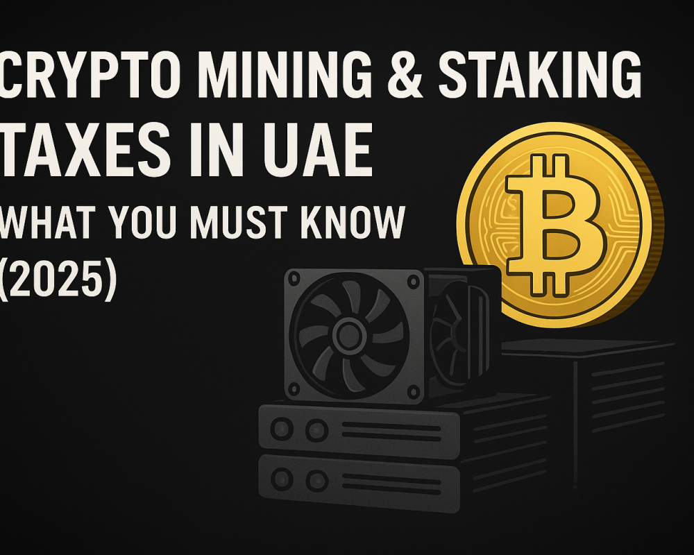 Crypto Mining & Staking Taxes in UAE: What You Must Know (2025)