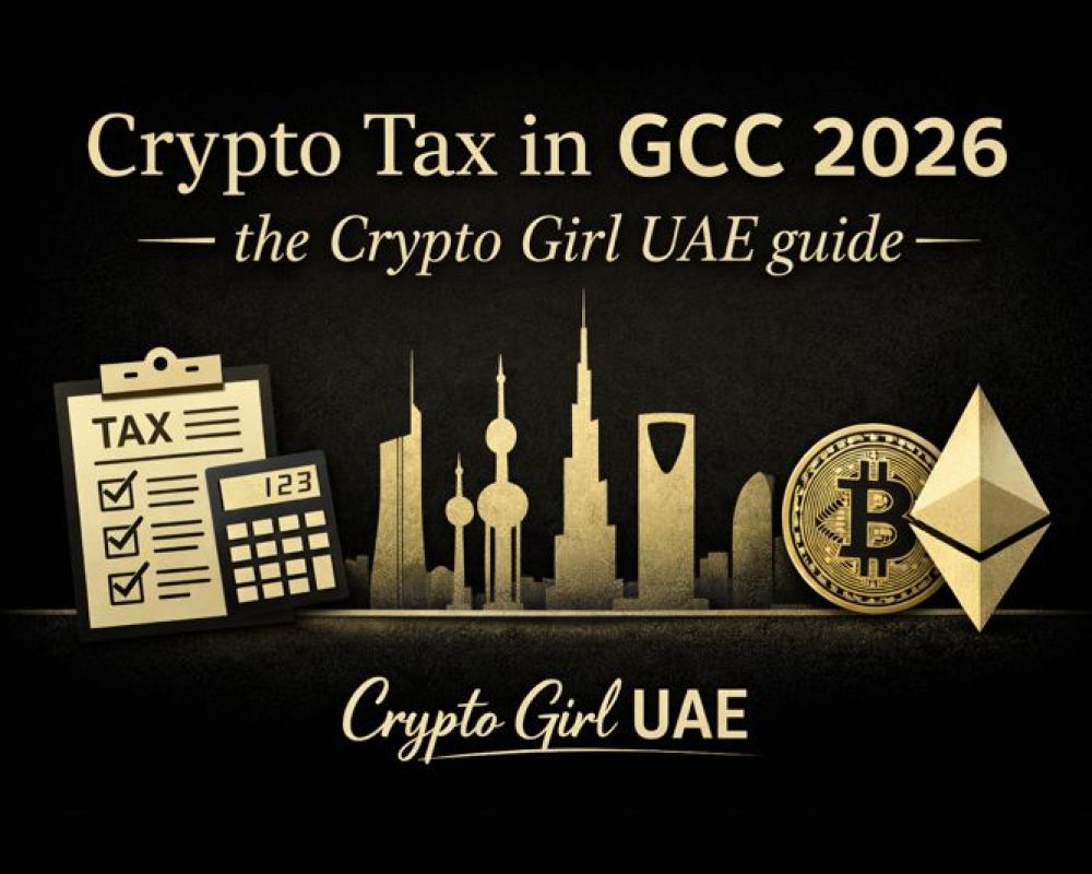 Crypto Taxes in the GCC (2026 Guide) — by Crypto Girl UAE