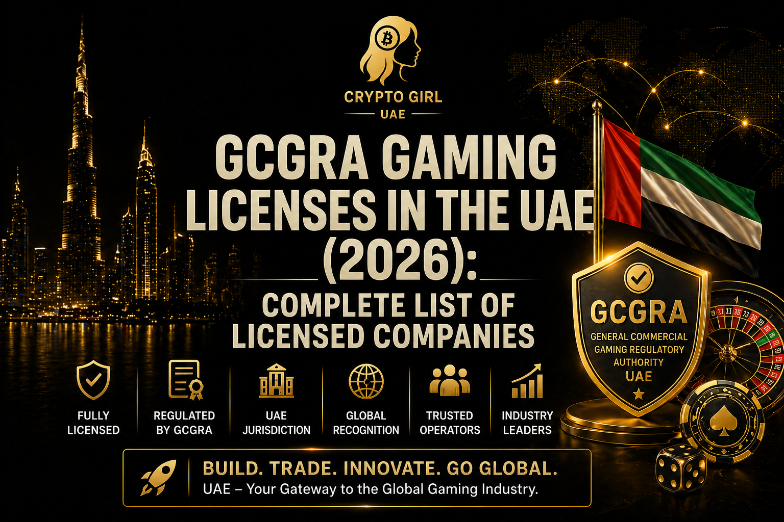GCGRA Gaming Licenses in the UAE (2026): Complete List of Licensed Companies